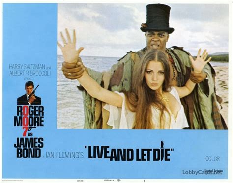 Live And Let Die lobby card