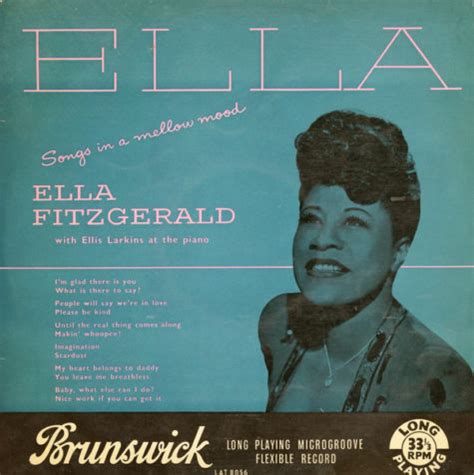 1954 Ella Fitzgerald - Songs in a Mellow Mood - Jacek Borawski