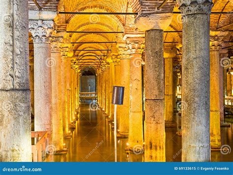 The Basilica Cistern editorial image. Image of museum - 69133615