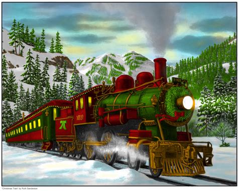 Pin by Ruth Leahman on november | Christmas train, Color, Train