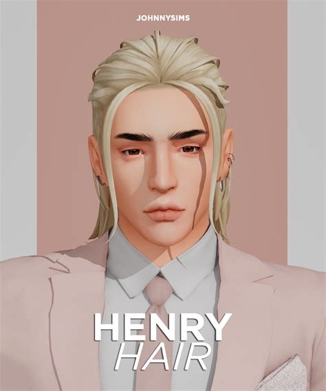 JohnnySims : Henry Hair Info: Base Game Compatible 2 versions...