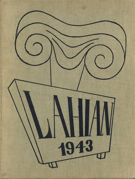 1943 yearbook from Lansdowne High School from Lansdowne, Pennsylvania for sale