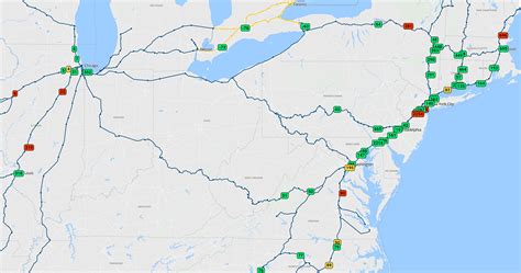 Intercity Rail Map