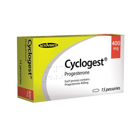 Cyclogest (Progesterone) - Actoverco Pharmaceutical Company