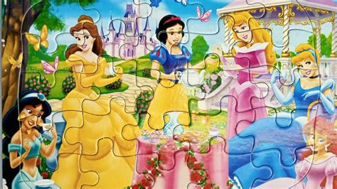 Disney Princess Puzzle Games- Educational Puzzles Game | Hello Puzzles - YouTube