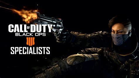 All Call Of Duty: Black Ops 4 Specialists and Abilities - Overview And ...