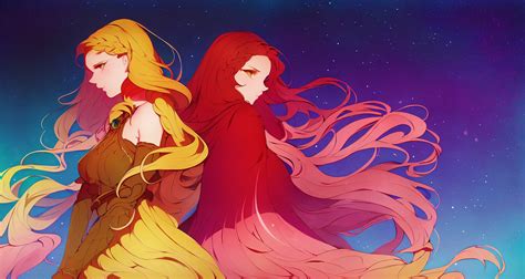 Ai Art Ai Generated Stable Diffusion Colorful Women Long Hair Wallpaper - Resolution:4050x2160 ...