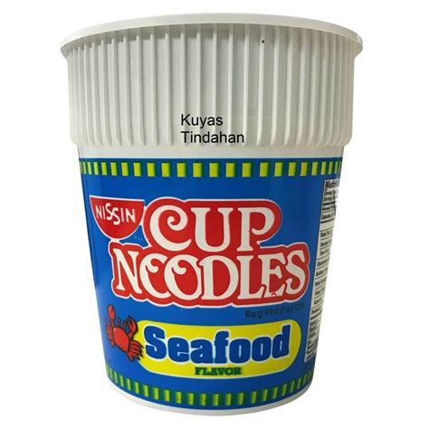 Nissin Cup Noodles Seafood 60g - Grocery from Kuyas Tindahan UK