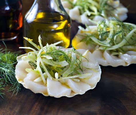 Nantucket Bay Scallops with Jalapeño and Citrus Recipe | James Beard Foundation