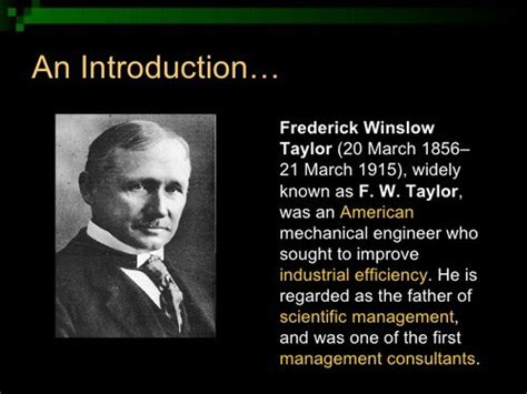 Scientific Management Theory of Frederick Taylor Explained