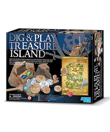 4M Treasure Island Dig & Play Kit | Treasure island, Treasure island game, Treasure island map