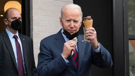 Hardly Working: Biden Gets Ice Cream, Press Covers Every Second