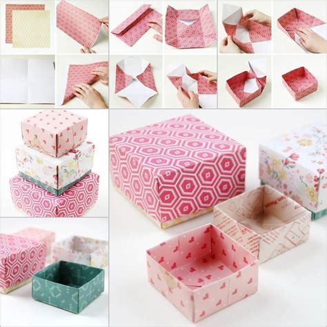 Creative Ideas - DIY Cute Origami Gift Box | iCreativeIdeas.com