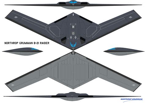 Northrop Grumman B-21 Raider by bagera3005 on DeviantArt