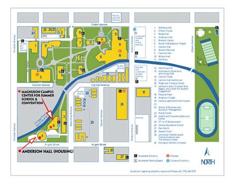 North Park University Campus Map – The World Map