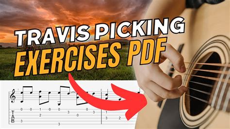 20 Travis Picking Exercises - FREE PDF Download - YouTube