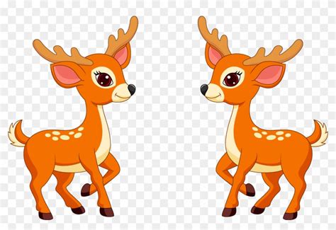 Deer Cartoon, Cartoon Clip Art, Cartoons Vector, 57% OFF