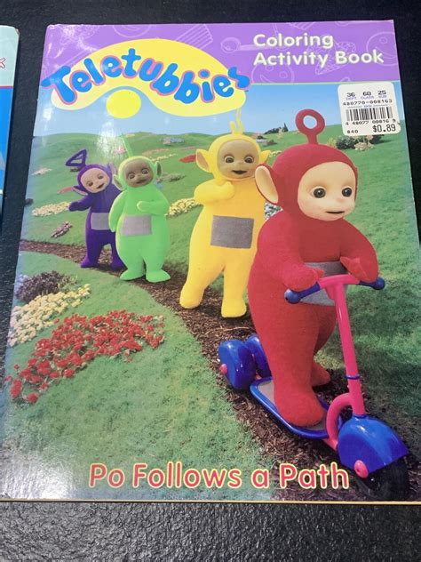 Teletubbies Coloring Activity Books Lot of 2 by Andrew Davenport UNUSED (1998) | eBay