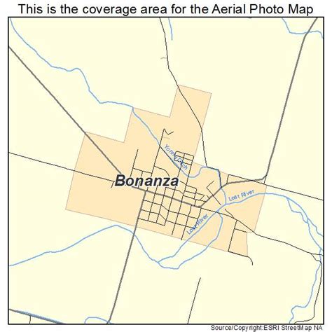 Aerial Photography Map of Bonanza, OR Oregon