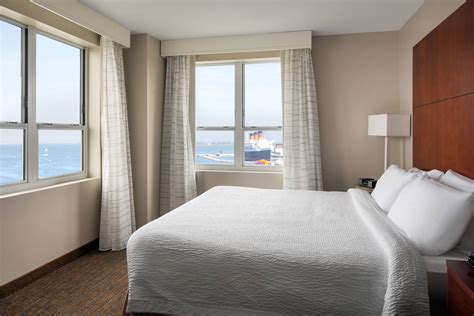 Residence Inn Long Beach Downtown One-Bedroom Harbor View Suite - King Bedroom #enjoying, # ...