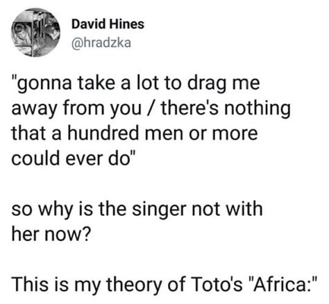 Occult Theory of the Song "Africa" by Toto - Media Chomp