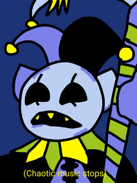 When you beat chapter 1 without fighting Jevil | Deltarune | Funny marvel memes, Undertale memes ...