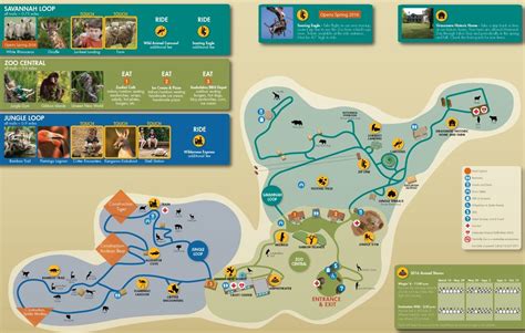 Chattanooga Zoo Map