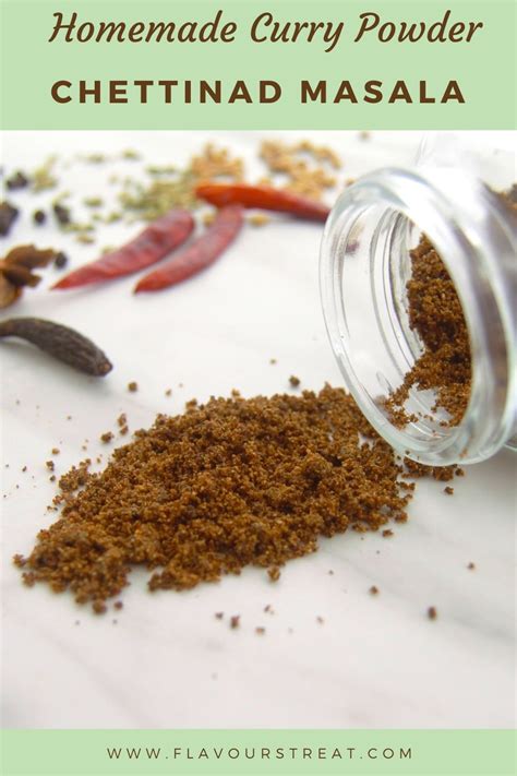 Chettinad Masala (Homemade Curry Powder Recipe) - Flavours Treat