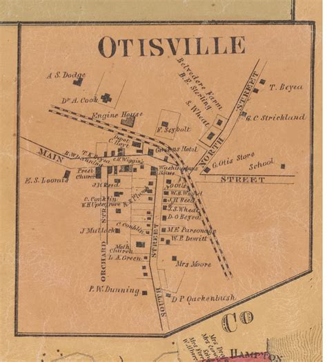 Otisville New York Map - Daisie Corrianne