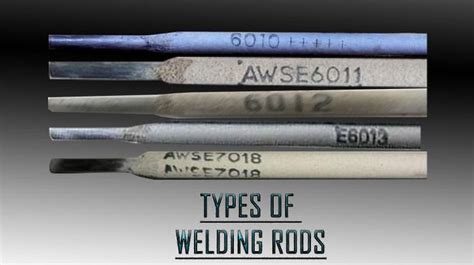 Welding rods are of different types with the most common welding rod sizes being the 6010, 6011 ...