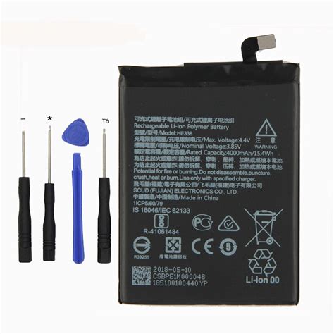 Original HE338 Phone battery For Nokia 2 4000mAh-in Mobile Phone Batteries from Cellphones ...