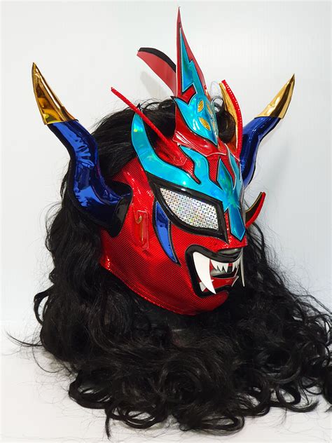 Jushin Liger Wrestling Mask Luchador Costume Wrestler Lucha | Etsy