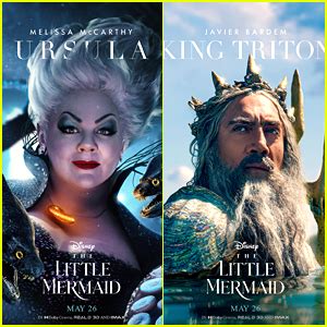 Melissa McCarthy’s Ursula & Javier Bardem’s King Triton Are Siblings In New ‘The Little Mermaid ...