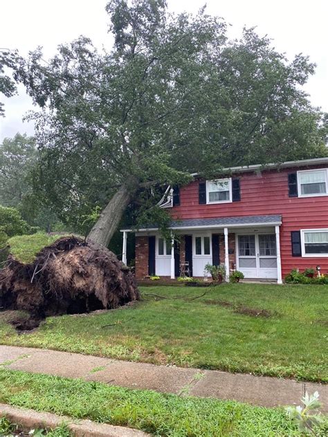 PHOTOS: Tropical Storm Isaias Damage In New Jersey