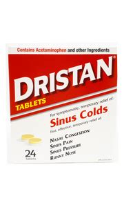 Dristan Cold & Sinus Tablets, 24 tablets – Green Valley Pharmacy