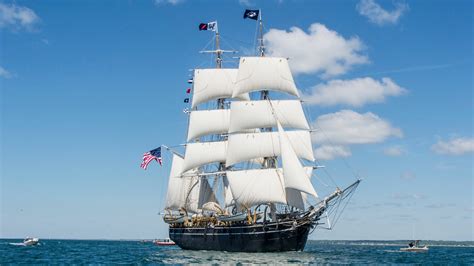 A Historic Day: The Sailing of the Charles W. Morgan Whaling Ship ...