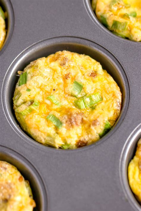 Sausage, Egg and Cheese Muffins - The Culinary Compass