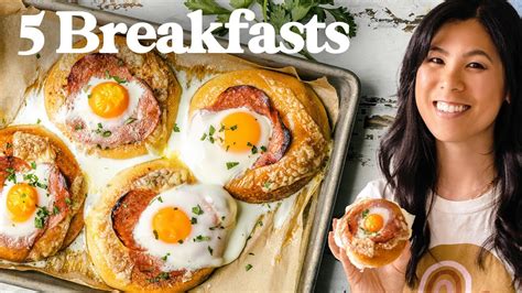 5 EGG BREAKFAST IDEAS To Keep on Repeat! - YouTube