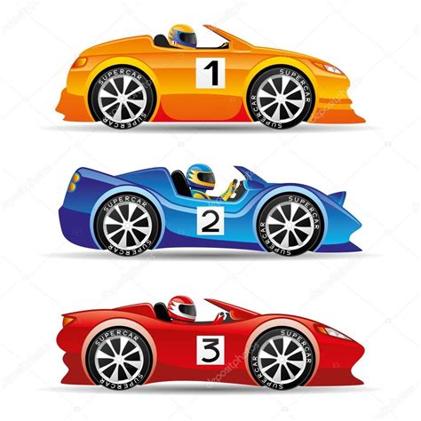 Coches de carreras . Vector de stock #73650751 de ©taronin