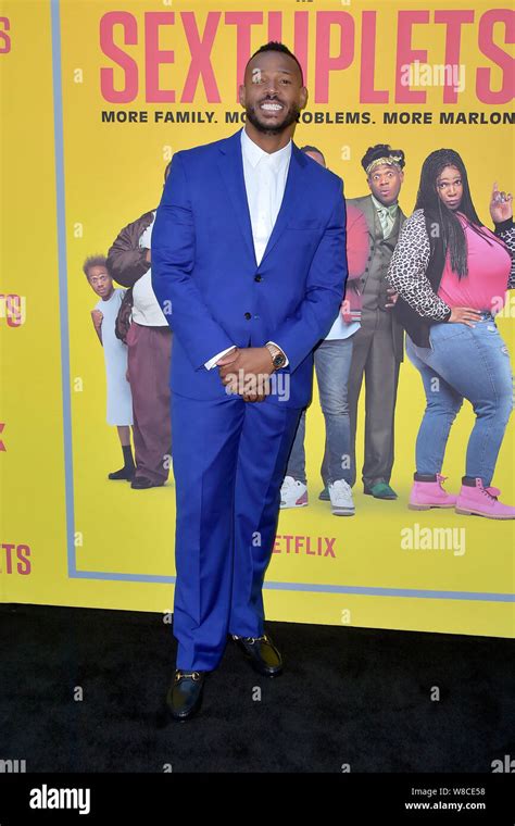 Marlon Wayans at the premiere of the Netflix movie 'Sextuplets/One of ...