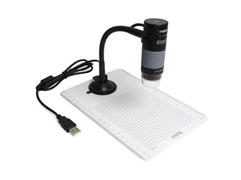 Plugable USB Digital Viewer Microscope with Flex Mount and 250x ...