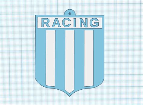 STL file Racing Club keychain・3D printable model to download・Cults