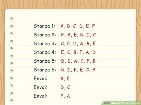 How to Write a Sestina: 14 Steps (with Pictures) - wikiHow