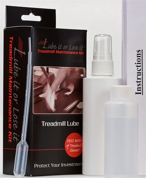 Treadmill Lube Kit - Lubrication - Lubricant - (BEST VALUE!) by Lube it ...