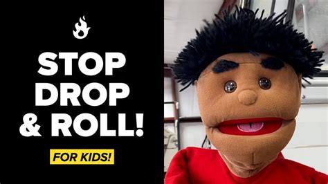 Stop, Drop, & Roll! | Fire Safety Education for Kids - YouTube