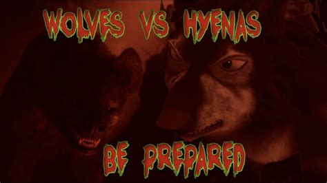 Wolves vs Hyenas Be Prepared - YouTube