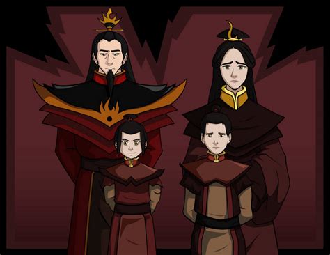 Fire Nation Royal Family (Ozai Era) by JTD95 on DeviantArt