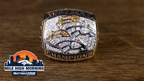 Mile High Morning: The stories that accompany the Broncos’ Super Bowl rings