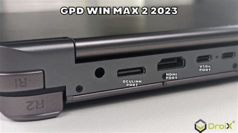 GPD WIN MAX 2 2023 OcuLink Port