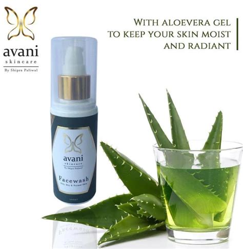 Handmade Natural Face Wash With Aloe Vera & Neem Oil II Deep Pore Cleanser II – Avaniskincare